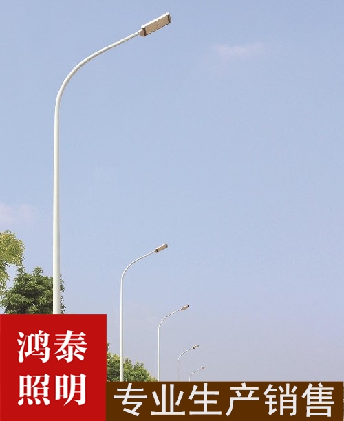10米自弯臂道路灯